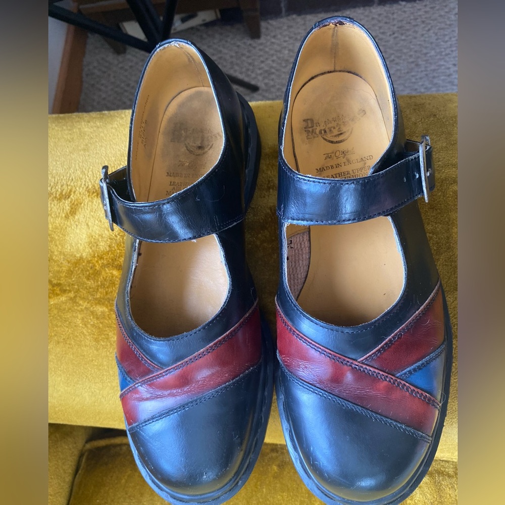 Rare Dr. Martens Mary Janes, made in England.